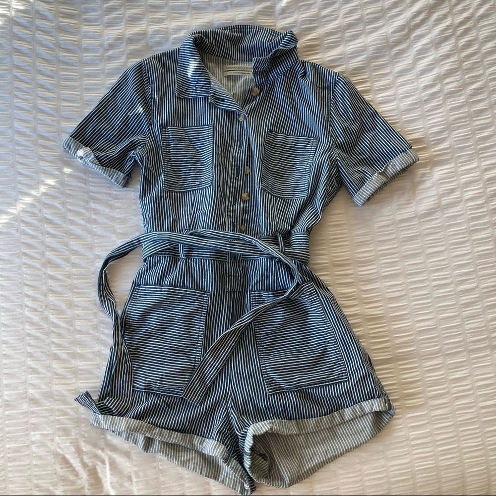 Urban Outfitters Pin Striped Romper!!!